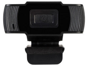 CAMARA WEB GHIA 720P HD, MICROFONO INTEGRADO 3.5MM, ENFOQUE FIJO, COLOR NEGRO