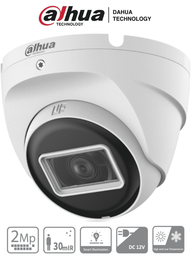 DAHUA HAC-T2A21N-U-28 - Camara Domo de 2 Megapixeles/ 1080p/ Lente 2.8 mm/ 100 Grados de Apertura/ IR de 30 Metros/