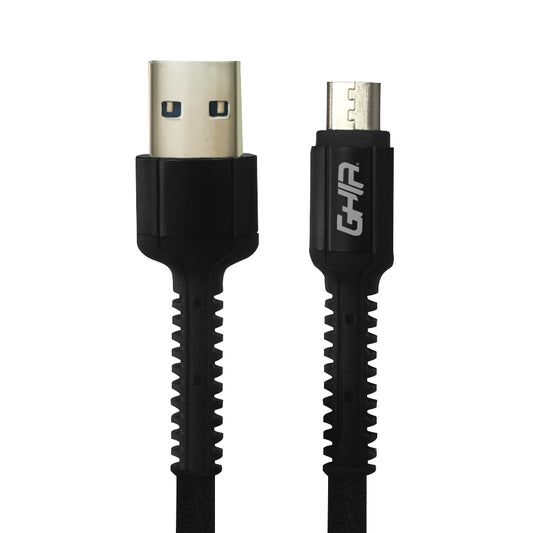 CABLE MICRO USB GHIA NYLON 1M