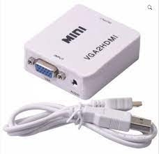 Convertidor MINI de VGA a HDMI, hasta 1920x080 @ 60Hz